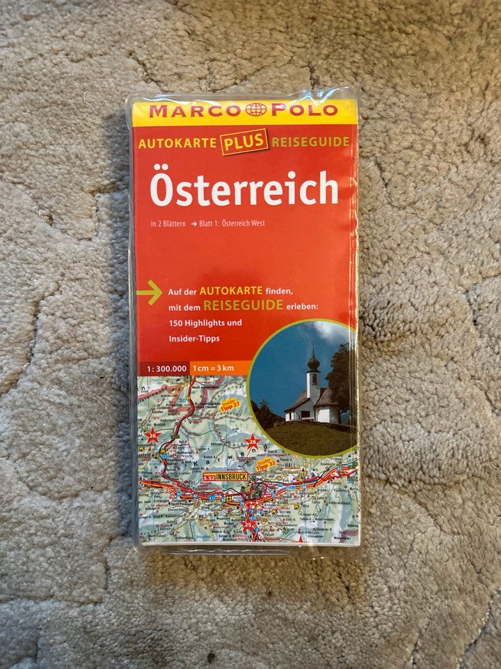 Autokarte + Reiseguide Reiseführer Österreich Marco Polo in Bannewitz