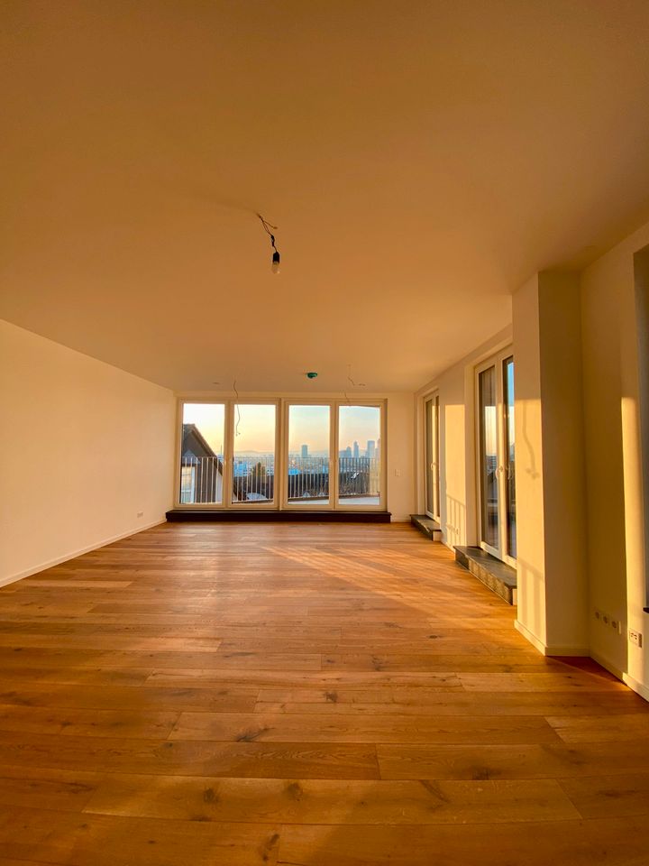 Exklusive 4-Zimmer Neubau Wohnung mit EBK in Frankfurt am Main