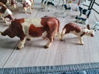 Schleich Tiere: Kuh und Kälbchen Nordrhein-Westfalen - Rüthen Vorschau