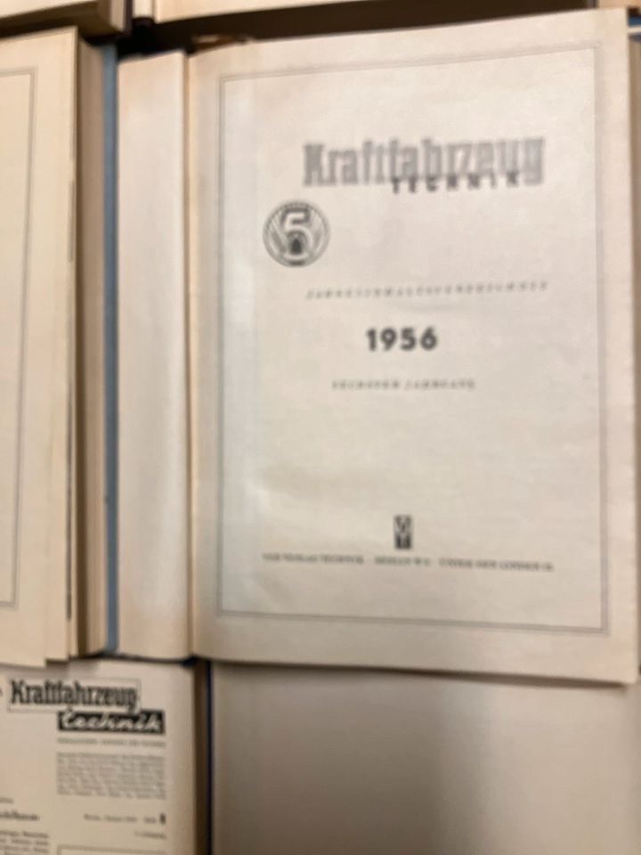 Kraftfahrzeug Technik - DDR - Gebundene Jahrgänge von… in Kitzscher