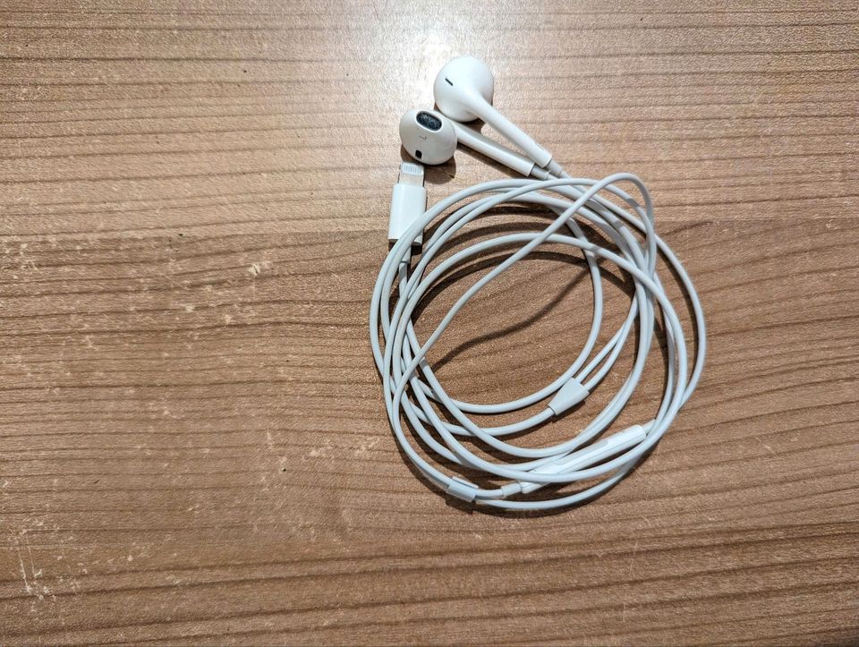 Original APPLE EarPods Lightning Kopfhörer In-ear Weiß in Baden-Württemberg  - Karlsruhe | Apple iPhone gebraucht kaufen | eBay Kleinanzeigen ist jetzt  Kleinanzeigen