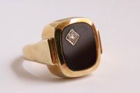 Ring mit 14K 585er Gold und Diamant Nordrhein-Westfalen - Solingen Vorschau