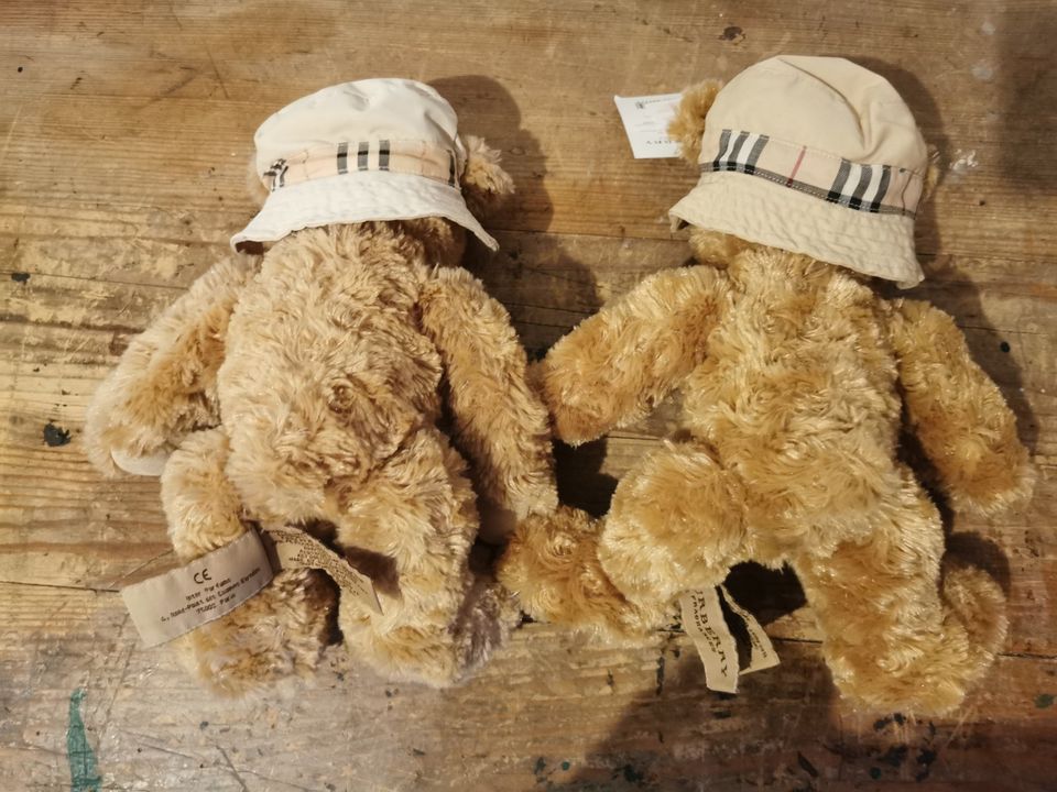 BURBERRY TEDDY 2 BURBERRY TEDDYS PARIS ORIGINAL KEINE JAHRESZAHL in Ludwigsburg