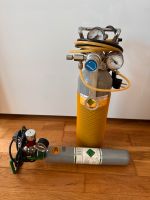 Aquarium CO2 Flasche 2kg / 0,5kg + Druckminderer + Magnetventil Nordrhein-Westfalen - Stolberg (Rhld) Vorschau