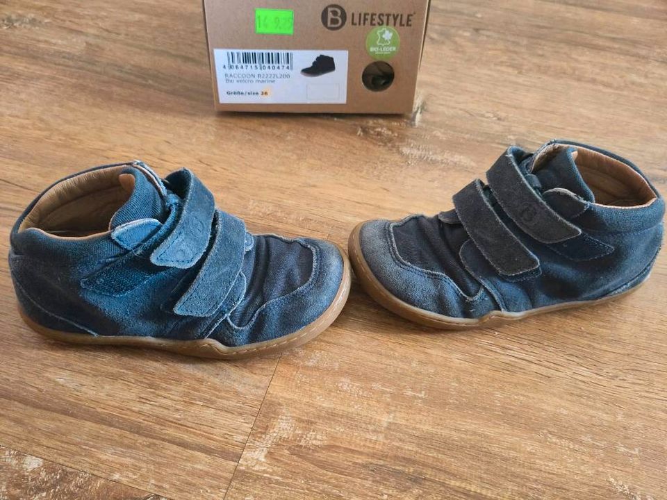 B Lifestyle Gr. 26 BarFussSchuhe blau in Eckersdorf