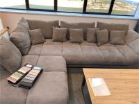 Wohnzimmer Sofa Couch Wohnlandschaft L-Form grau Stoff Bayern - Sonnefeld Vorschau