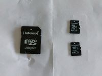 2 Micro SD Karten mit Adapter von Intenso Nordrhein-Westfalen - Holzwickede Vorschau