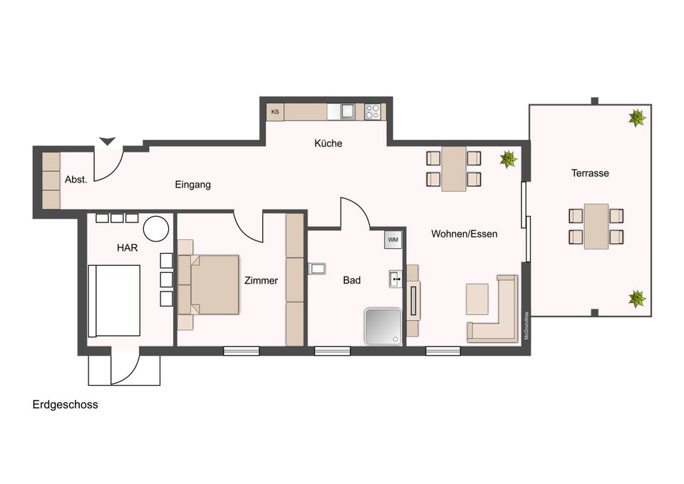 Hier entsteht etwas Neues: Exklusive Eigentumswohnung mit Gartenterrasse in Borsdorf