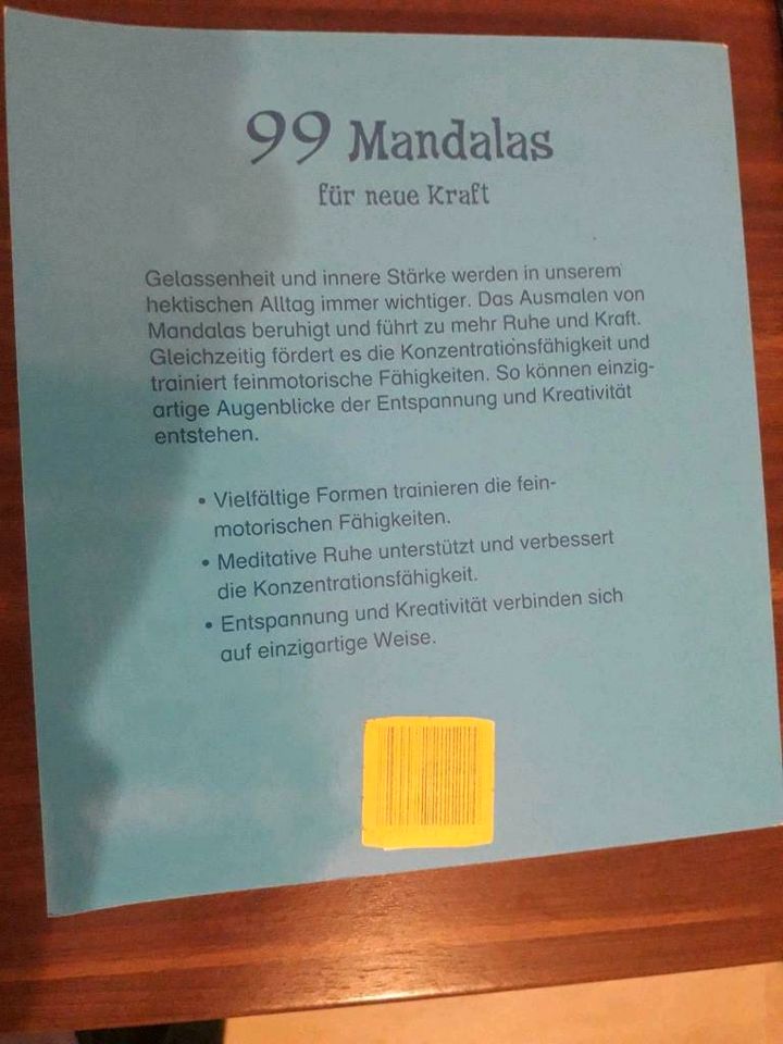 Mein großes Mandala Vorschulbuch. 99 Mandalas für neuen Kraft. in Baiersdorf