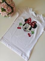 Monnalisa Shirt Kirschen Minnie Mouse Serie Sachsen-Anhalt - Weißenfels Vorschau