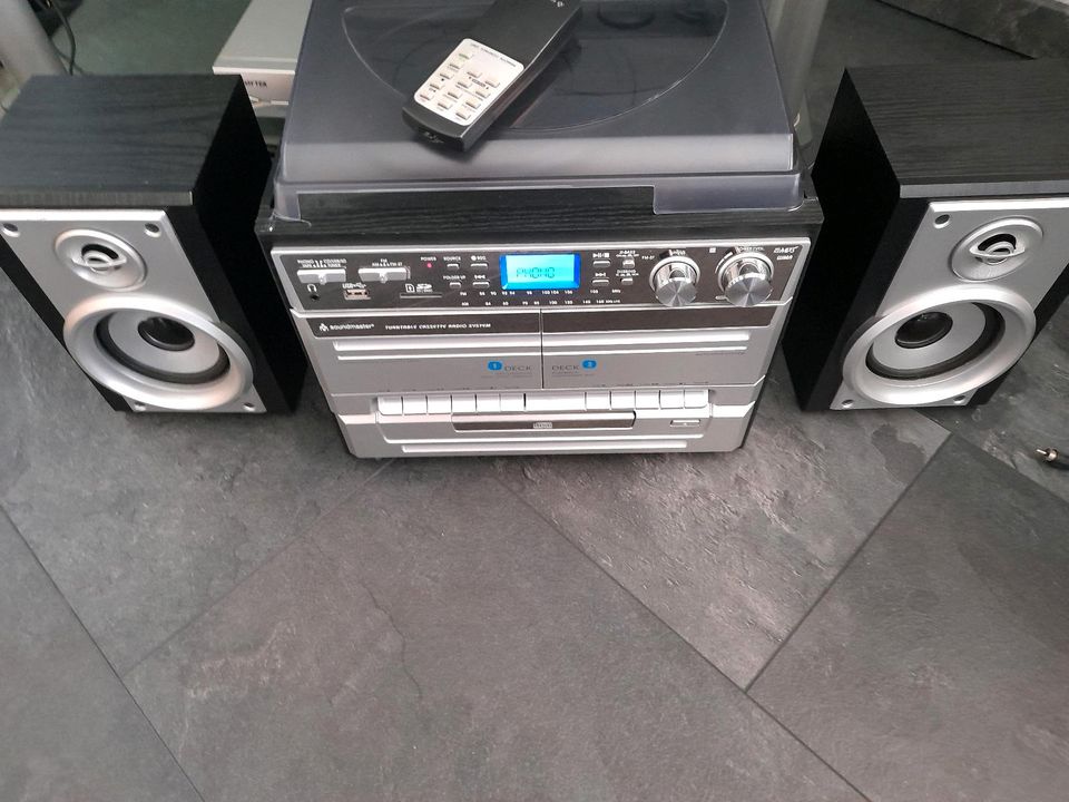 Soundmaster Stereoanlage, mit Boxen, funktionsfähig in Nordrhein-Westfalen  - Recklinghausen | Stereoanlage gebraucht kaufen | eBay Kleinanzeigen ist  jetzt Kleinanzeigen