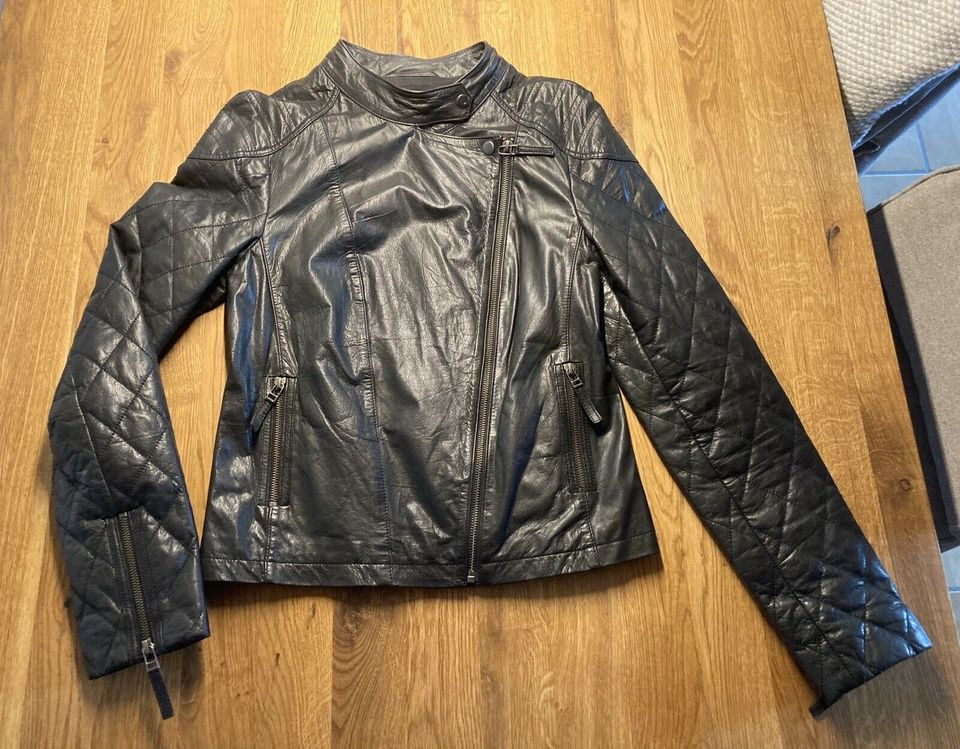 OPUS Lederjacke JOODY schwarz Bikerjacke Gr. 40 Damen in Baden-Württemberg  - Waibstadt | eBay Kleinanzeigen ist jetzt Kleinanzeigen