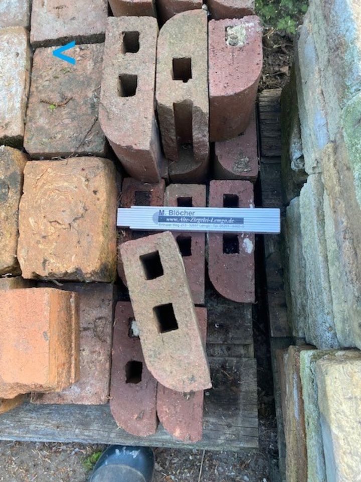 Formsteine < Ablaufziegel aus Rückbau 18 x 12 x 7 cm in Lemgo