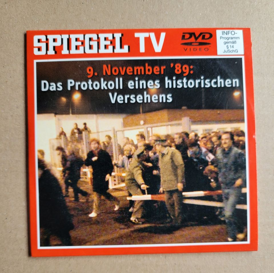 Spiegel TV - DVD 9. November 1989 - Mauerfall DDR Ende in Rheda-Wiedenbrück