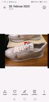 Högl Damen Athletic Sneaker Weiß leder edel sneake 36 neu schuhe Hessen - Wächtersbach Vorschau