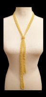 Kette / Halskette / Krawatte aus Perlen Dithmarschen - Tellingstedt Vorschau