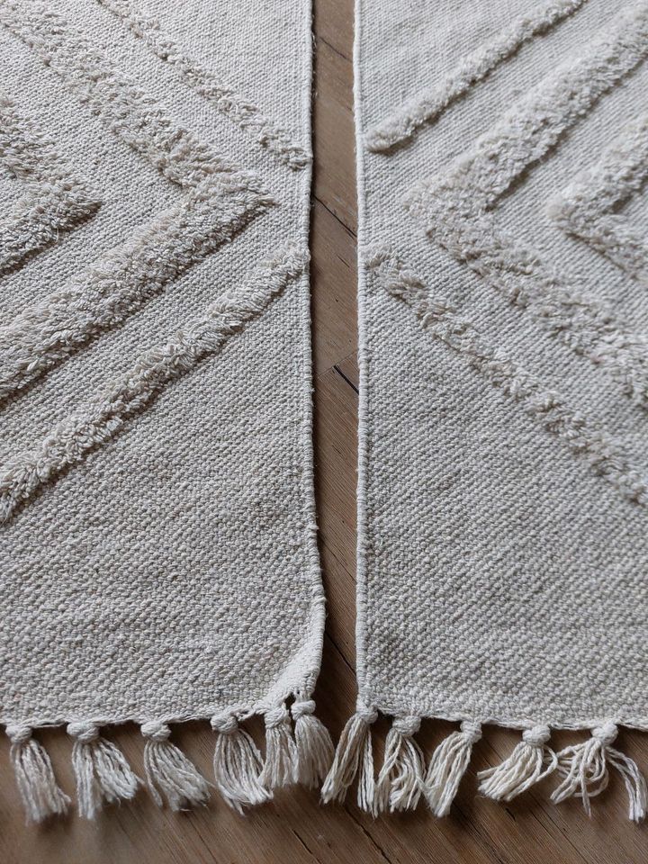 ❌️ 2× Teppich 150×65 beige / natur in Hof (Saale)