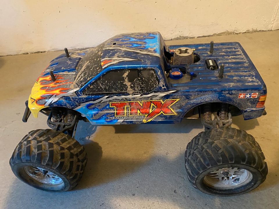 Tamiya TNX  1:8 Verbrenner mit Zubehör in Künzelsau