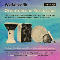 Workshop für orientalische Perkussion Berlin - Neukölln Vorschau
