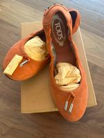 Tod’s Ballerinas Wildleder Orange Gr. 39 – Neuwertig Bielefeld - Sennestadt Vorschau