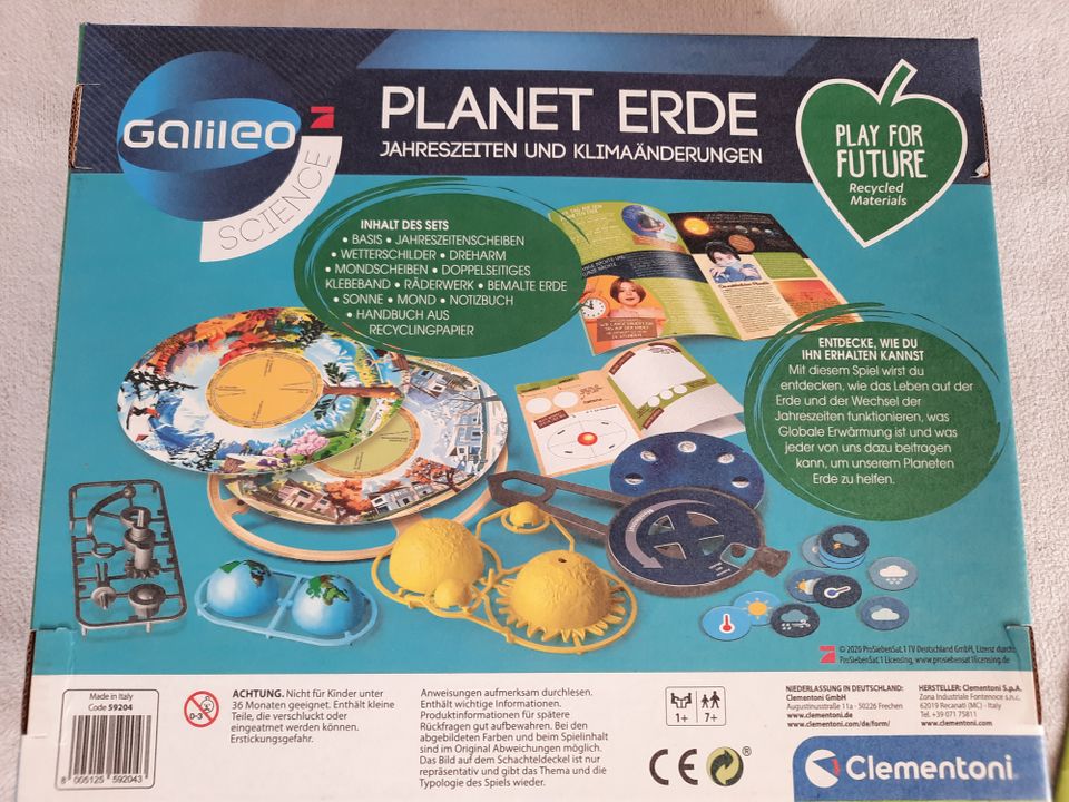 Planet Erde Galileo Science – vollständig in OVP in Braunschweig
