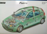 Schnittzeichnung  Fiat Punto Typ 188 /- 1999 . Niedersachsen - Nordsehl Vorschau