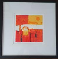 3 Siebdruck / Lithographie Bild sign.Marjolijn van Ginkel Nordrhein-Westfalen - Hellenthal Vorschau