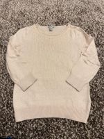 Creme farbener Pullover mit Perlen und Glitzersteinen von H&M S Bayern - Kulmbach Vorschau