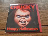 Grußkarte Chucky Mörderpuppe Happy Halloween Rheinland-Pfalz - Hüffelsheim Vorschau