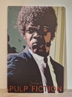 Blechschild Pulp Fiction 20x30cm Nostalgie Film Samuel L. Jackson Nordrhein-Westfalen - Oberhausen Vorschau