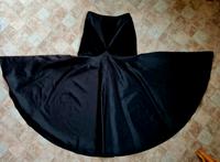 mermaid Godet MaxiRock Schwarz Satin M 36/38 festlich wie neu WGT Sachsen - Sehmatal-Neudorf Vorschau