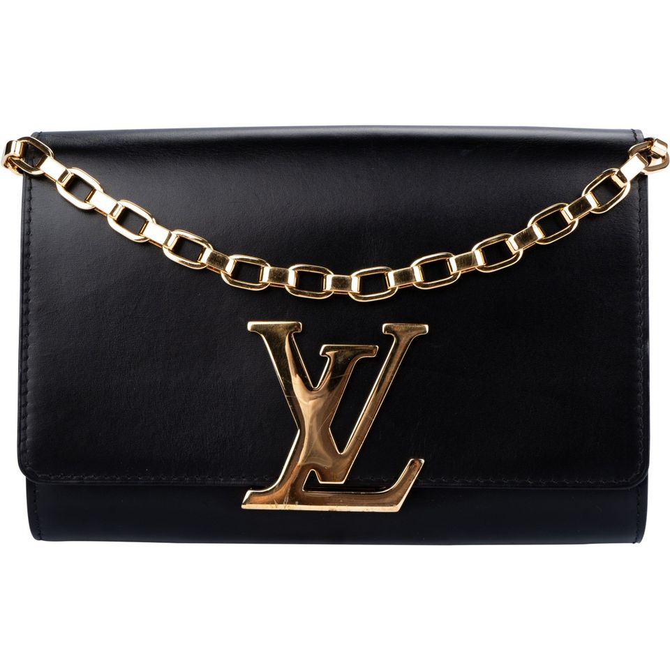 Louis Vuitton Neo Sobe Cuir Chaine Noir Crossbody Tasche in Halle