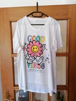 Tshirt weiß mit Druck Gr. 46 Niedersachsen - Springe Vorschau