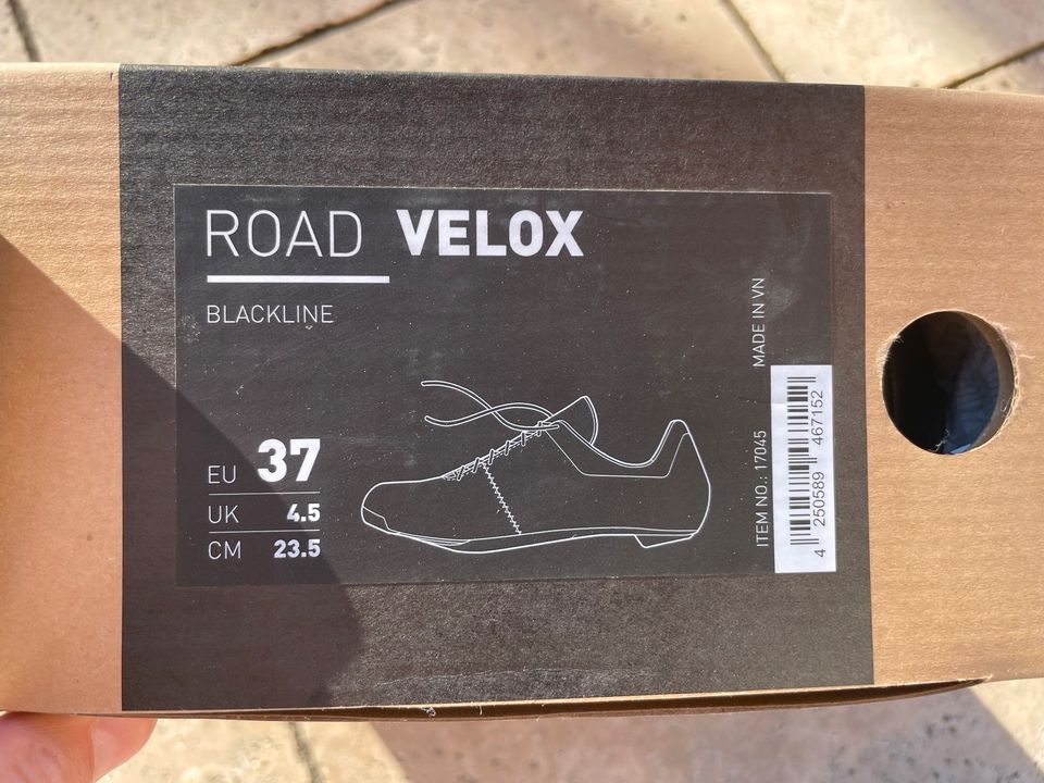 Rennrad, Schuhe, Cube Road Velox Blackline, Gr. 37, neu, OVP in Schliersee