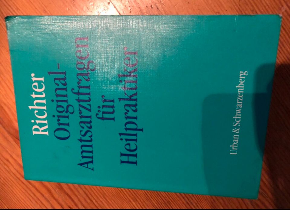 Lehrbuch Heilpraktiker u. Amtsarzt Fragen Richter in Lüder