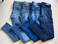 4 Jeans Hosen Gr. 164 blau Mädchen skinny fit Sachsen-Anhalt - Magdeburg Vorschau