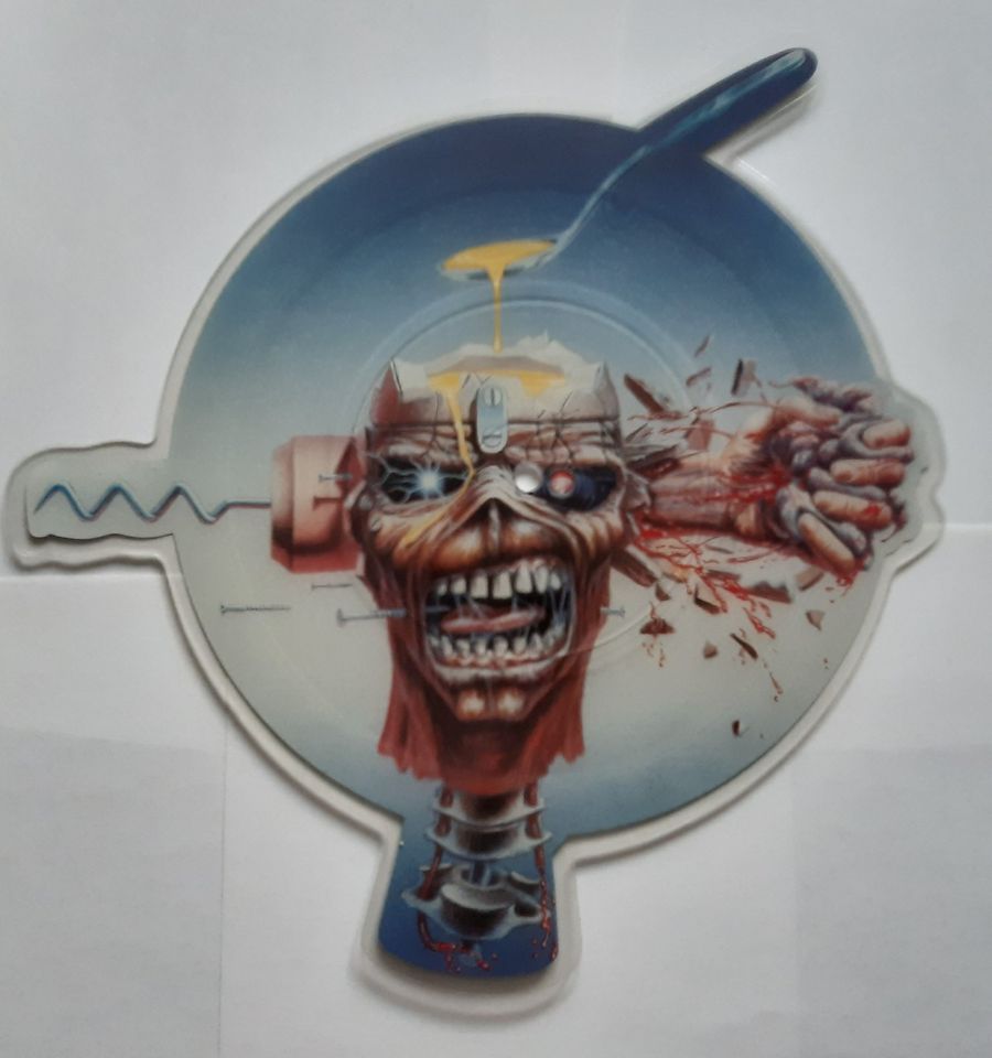 Iron Maiden – Can I Play With Madness - 1988 Shape-Disc Vinyl in Witten