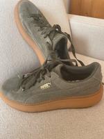 Puma Suede Gr 40 Damen Olivgrün Top Baden-Württemberg - Waiblingen Vorschau