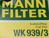 Kraftstofffilter WK 939/3 von der Firma MANN-FILTER für Renault Hessen - Laubach Vorschau