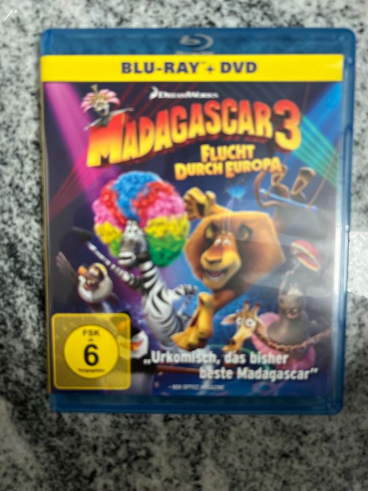 Blu-ray + DVD Film „Madagascar 3“ in Nordhorn