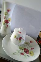 4 teilliges Set Bonboniere Vase Kuchenplatte Vintage Nordrhein-Westfalen - Hünxe Vorschau