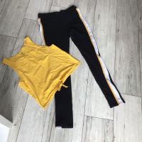 H&M Sportset Sporthose Croptop Gr 170/176 Hessen - Weilmünster Vorschau