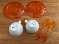 1-2x Guzzini Espresso Tassen in orange „Made in Italy" Bayern - Kissing Vorschau