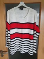 Pullover, weiß-rot-schwarz, von Bexleys,  Gr. XL ca. 48, neu Niedersachsen - Schiffdorf Vorschau