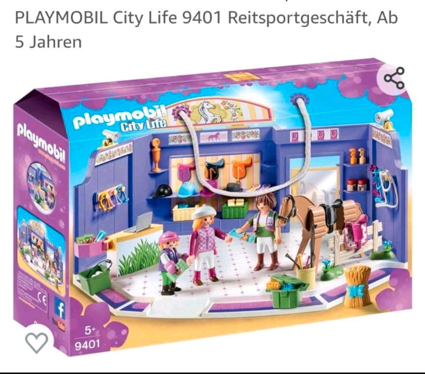 3er Set Playmobil Ponyhof 6927+Reitsportgeschäft  9401+ Adventski in Selbitz