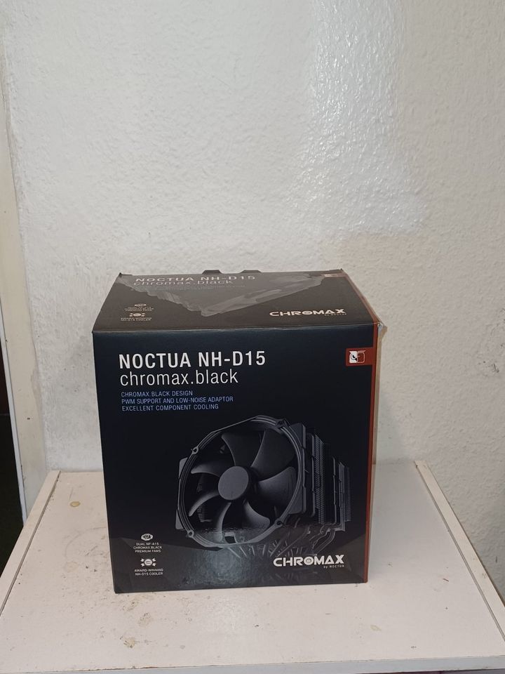 Noctua - 2 x NH 2 D15 Chromax Black Lüfter - NEU - Versand mögl. in Langenhagen