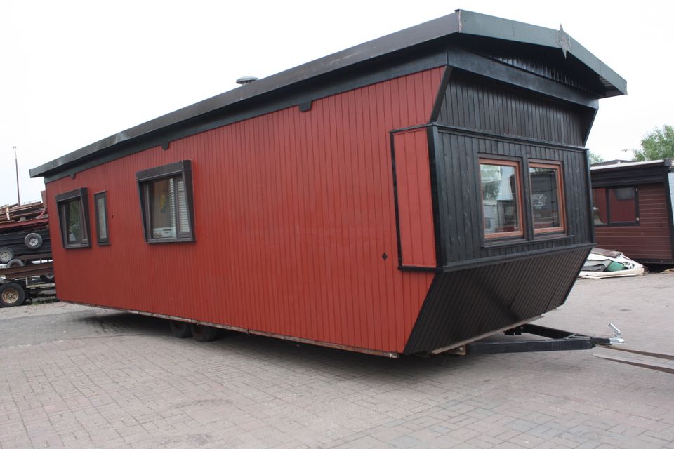 Mobilheim 3,50 x 9,80 m Tiny House Wohnwagen Doppelt verglast in Rees
