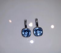 Ohrringe Silber mit hellblauen Steinen Dortmund - Nette Vorschau