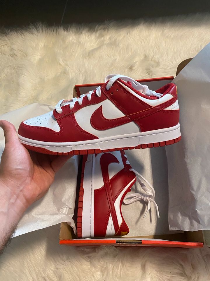 Nike Dunk Retro low Red in Rüsselsheim