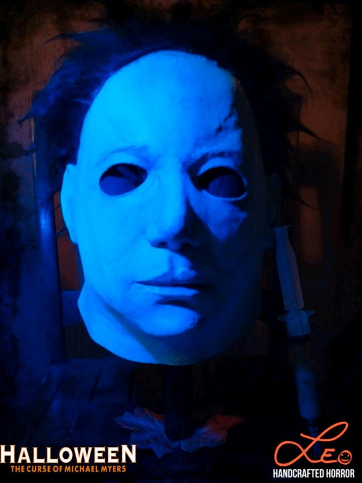 HALLOWEEN 6 Michael Myers Maske, Rehaul inkl. Ständer in Willingen (Upland)
